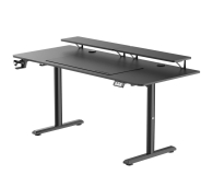 Ultradesk HIGHLANDER XXL Elektryczna regulacja Czarne - 1287984 - zdjęcie 1